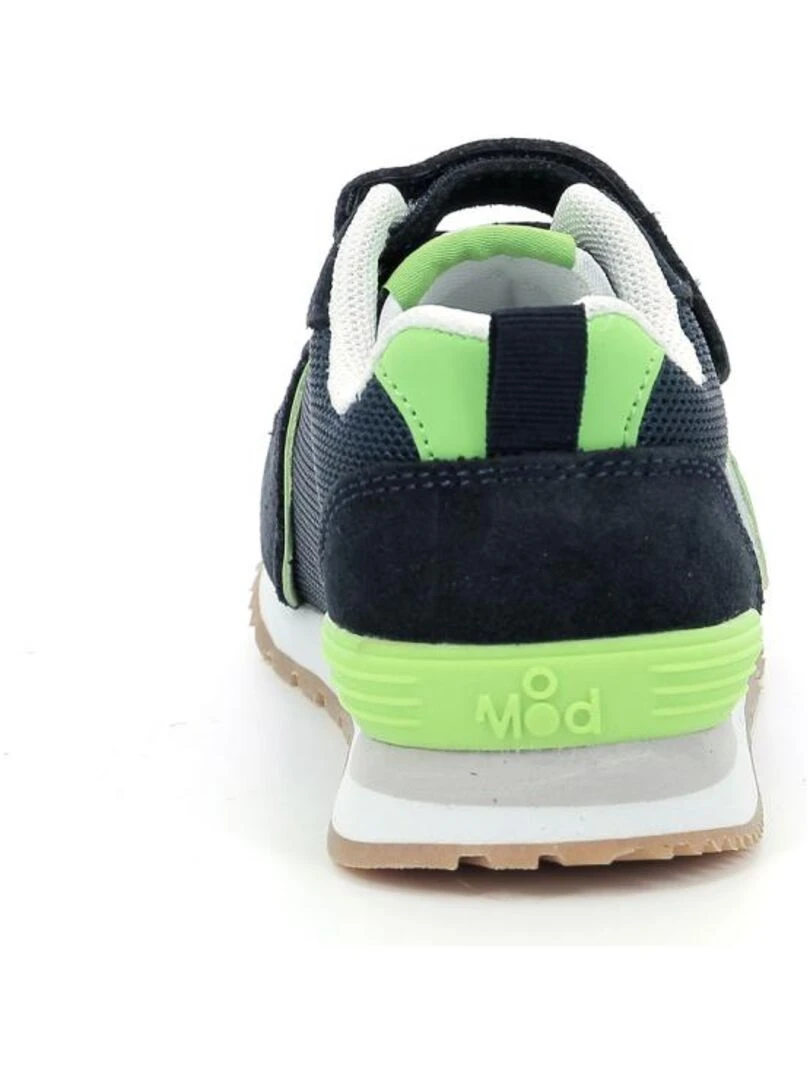 Sneakers basses Textile mesh Snookies   Bleu marine