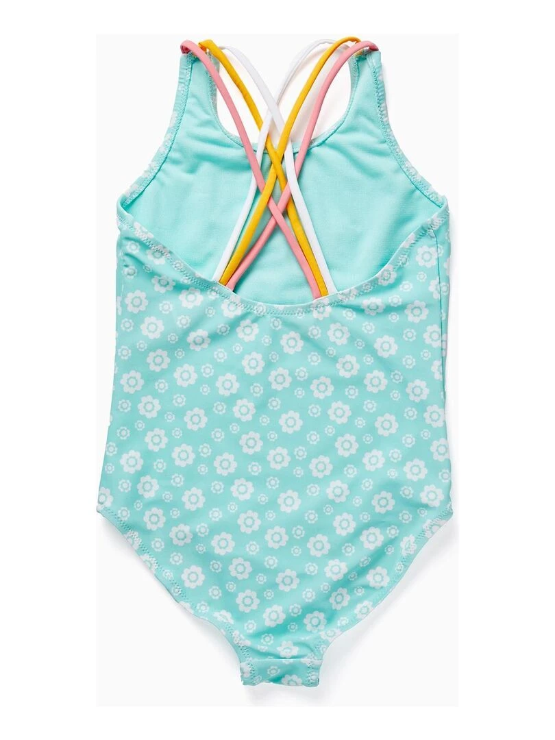 Maillot de Bain Floral UPF80 pour Bébé Fille CUBA Vert clair