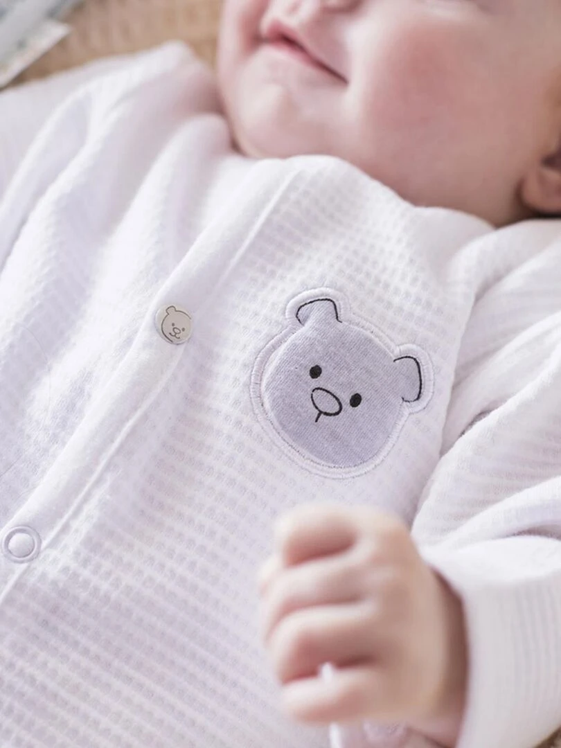 Pyjama dors bien en jersey Noukie's Blanc