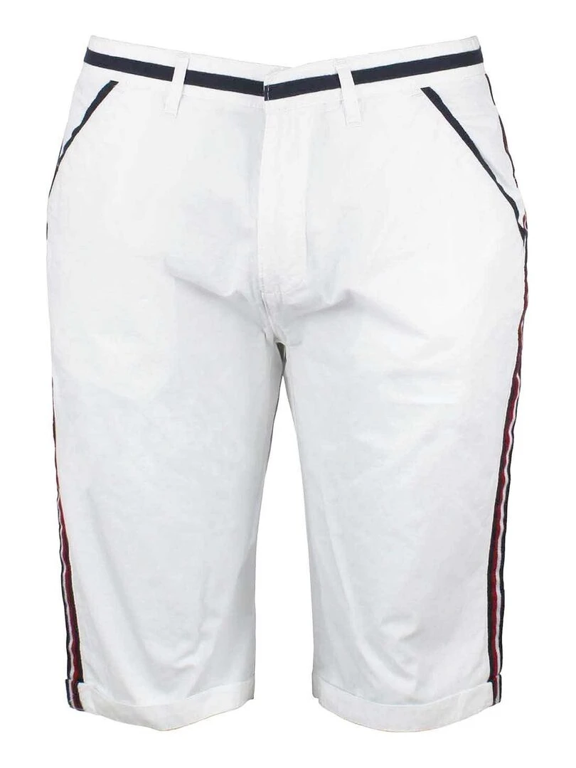 Bermuda homme CLASSI SRK Blanc