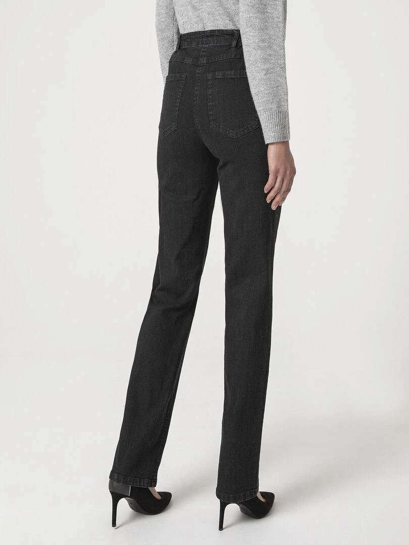 Jean 5 poches extensible Damart Noir