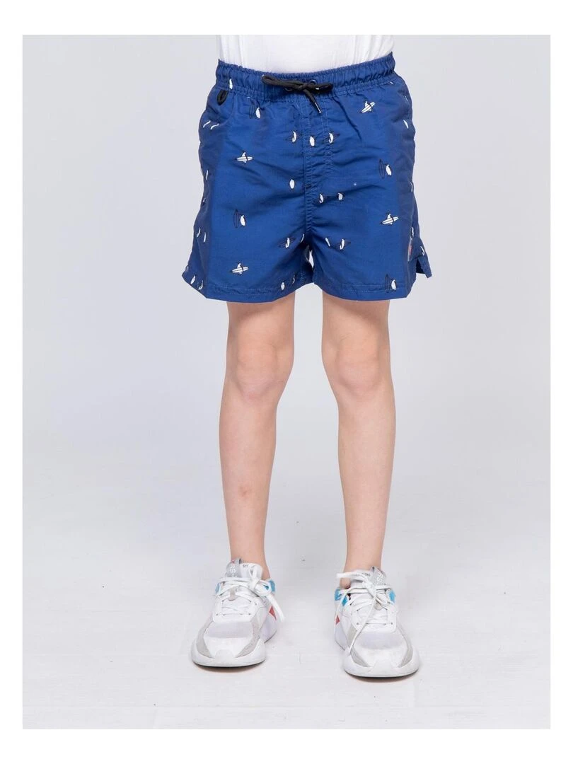 Short de bain GILSON J Bleu marine