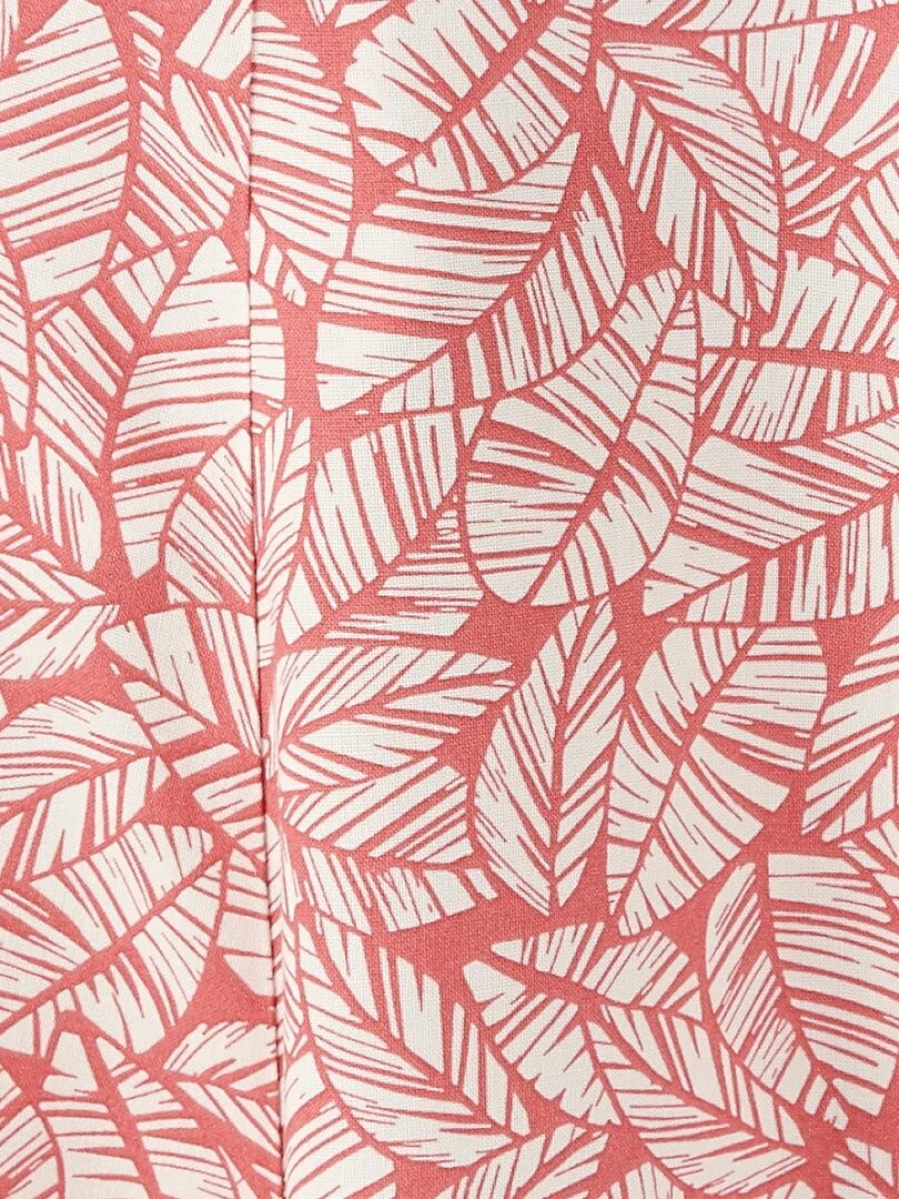 Jupe imprimée tissu fluide   Damart   Rose