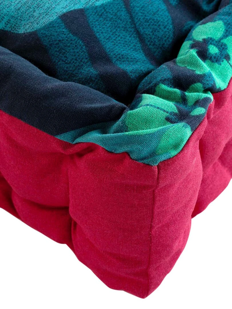 Coussin de Palette matelassé Hawaina Multicolore
