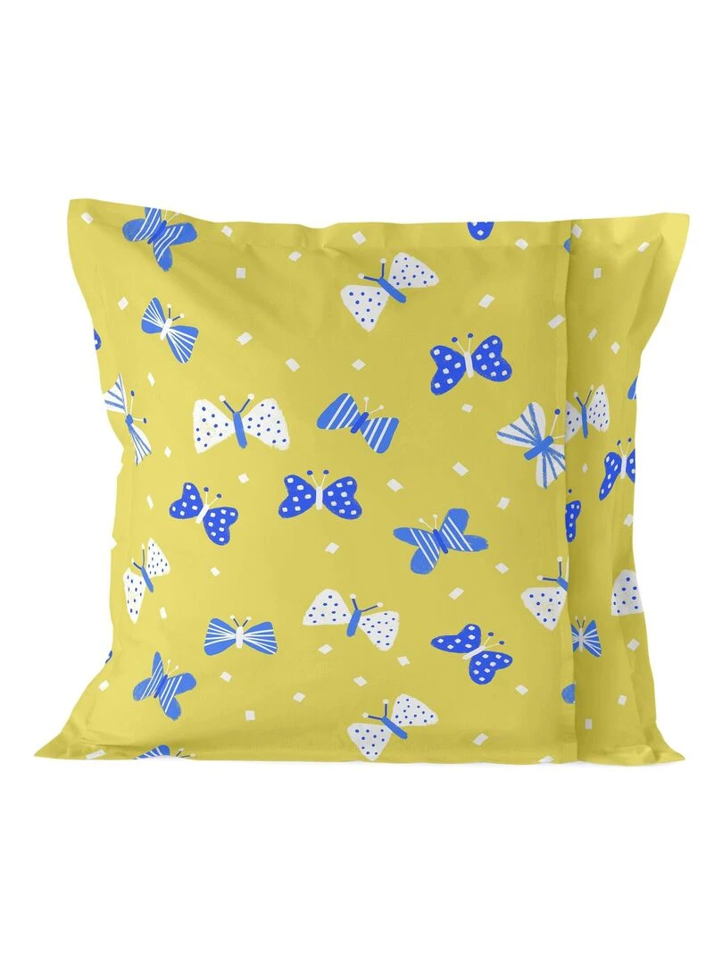 Taie d'oreiller Meow "Happyfriday"   Blanc