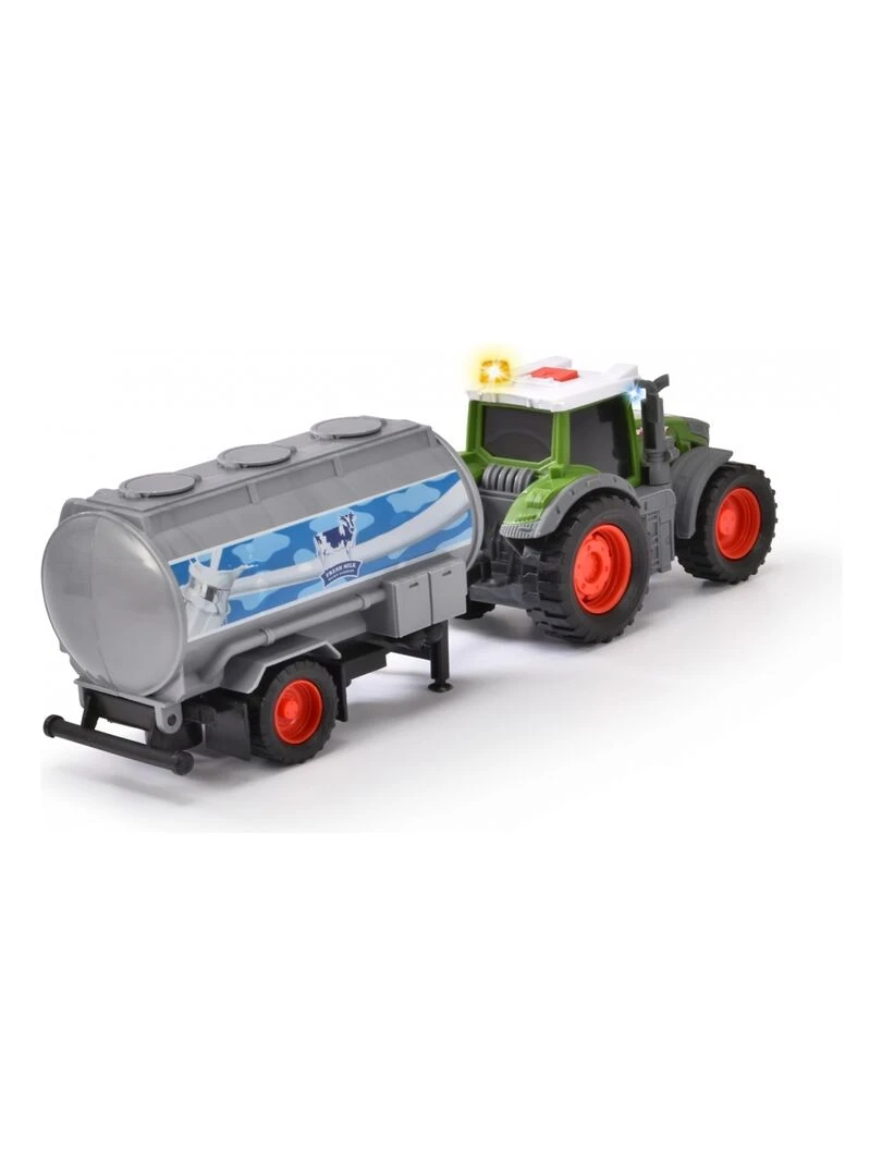 Tracteur Fendt avec remorque à lait   N/A