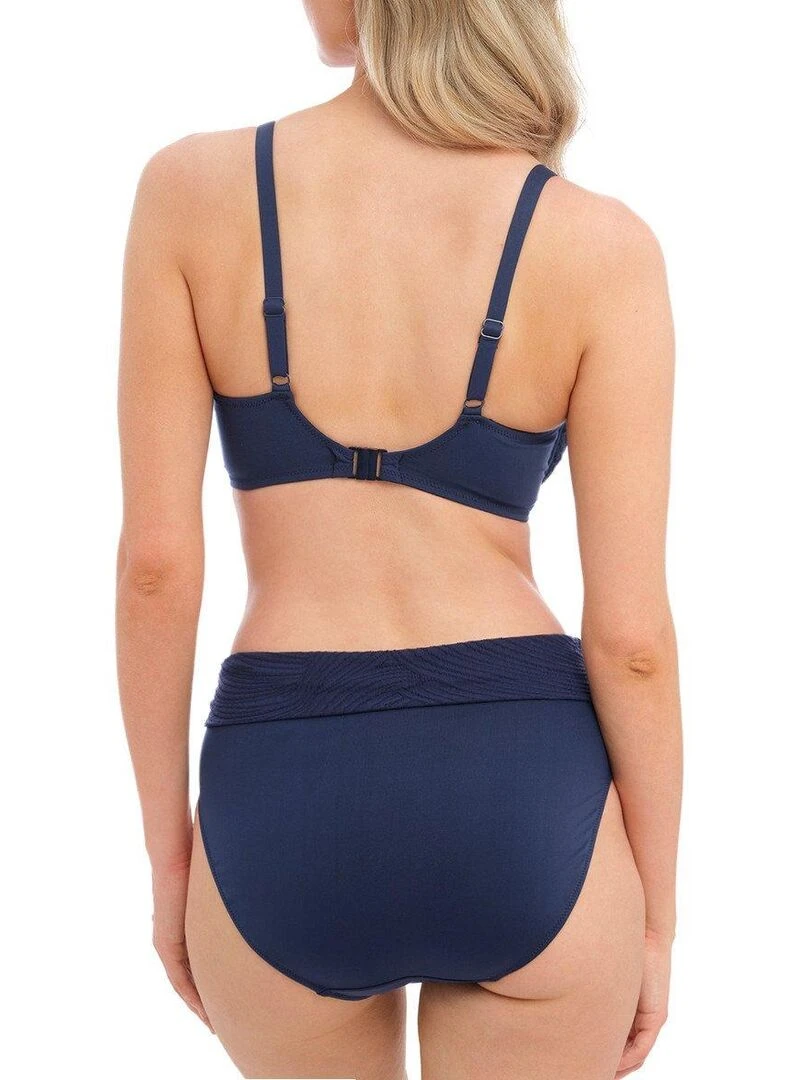 Bas de maillot de bain taille haute Ottawa   Bleu