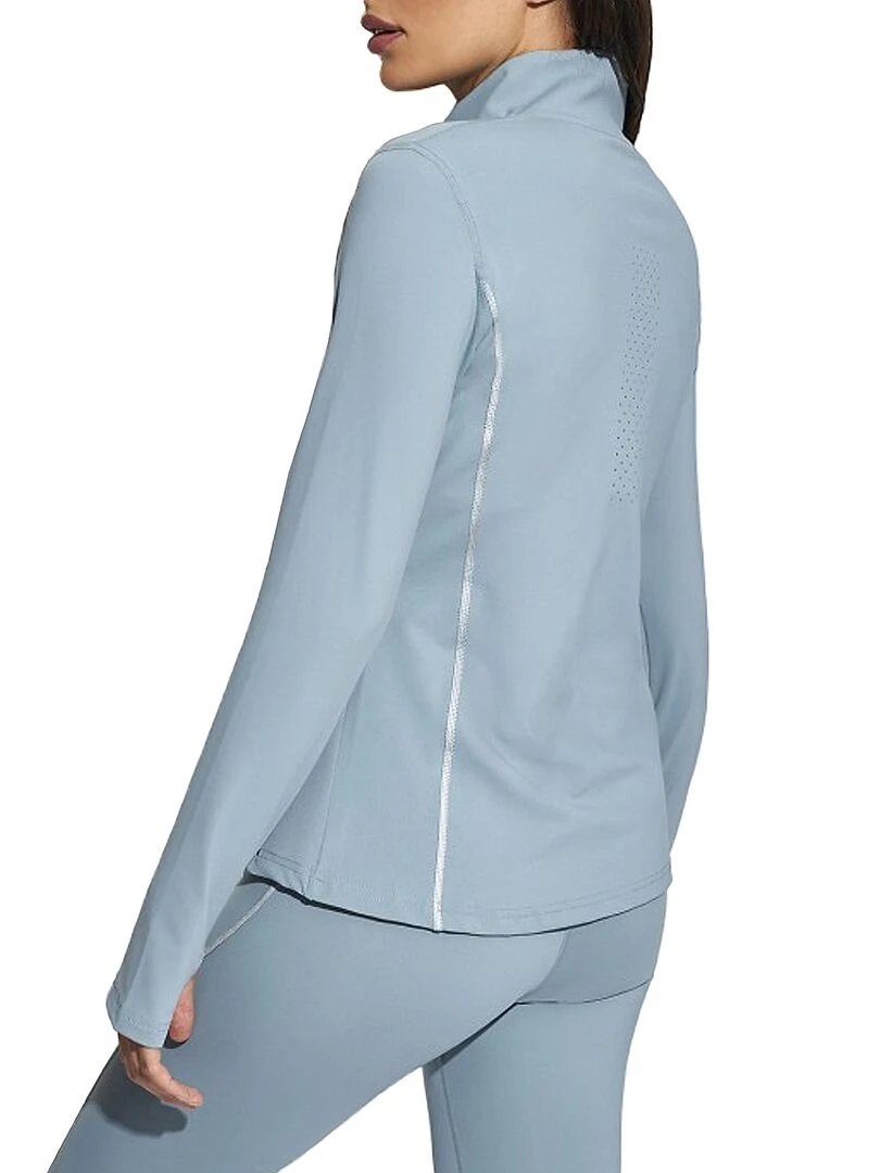 Veste de sport zippée manches longues Tech ST4 Vert