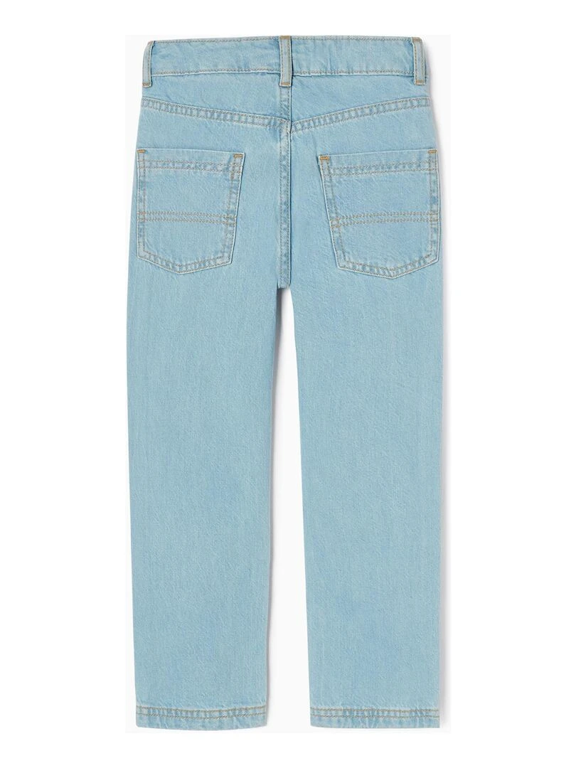 Jean en Coton Garçon 'Straight Fit' ALPINE LUXURY Bleu clair
