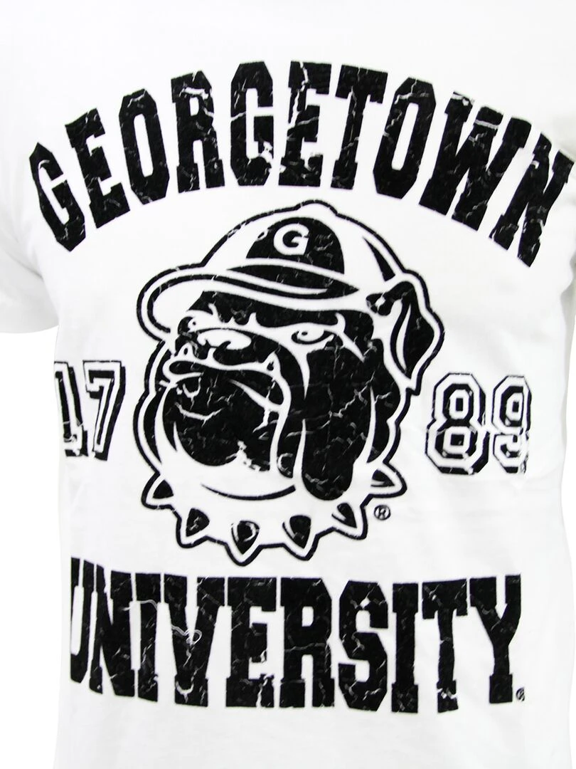 T shirt coton 'American Freshman' 'Juniper'   Blanc