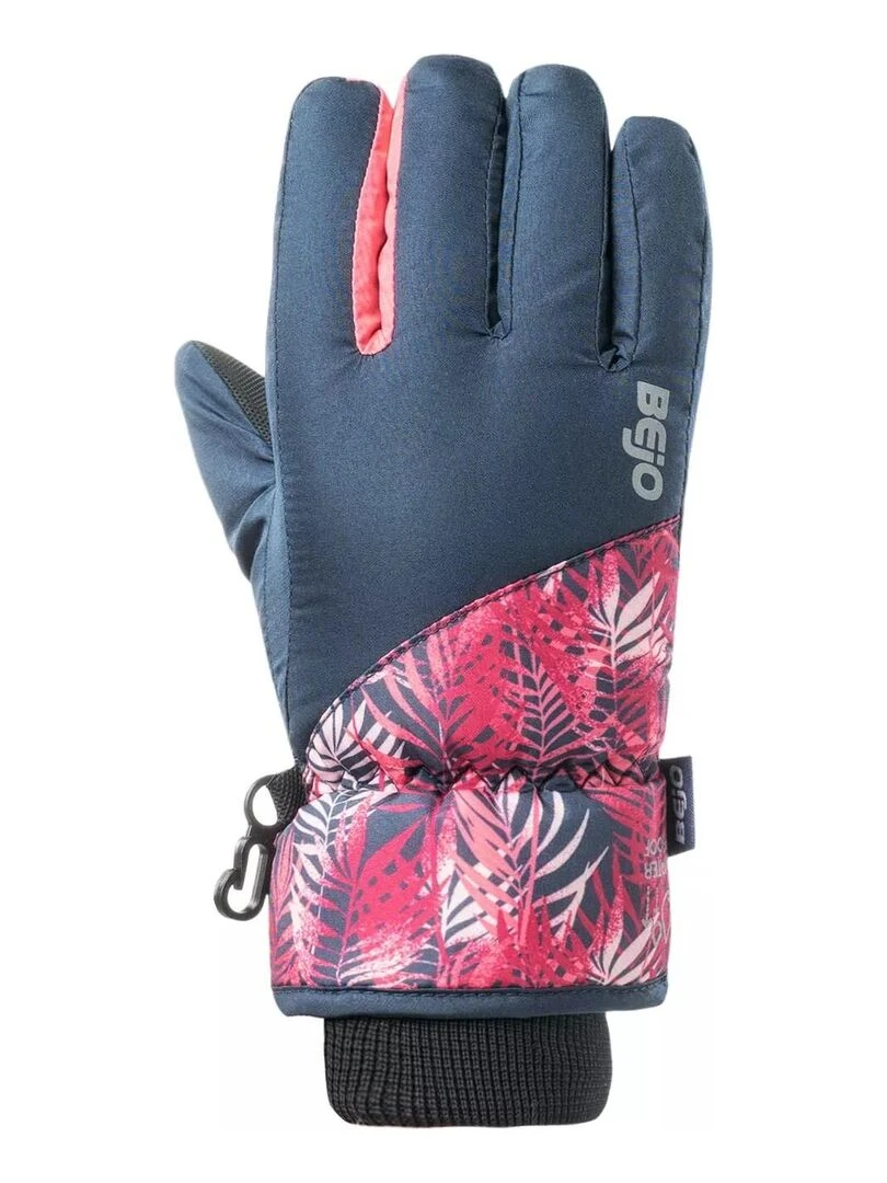 Bejo Gants de ski VIPO Bleu Rose