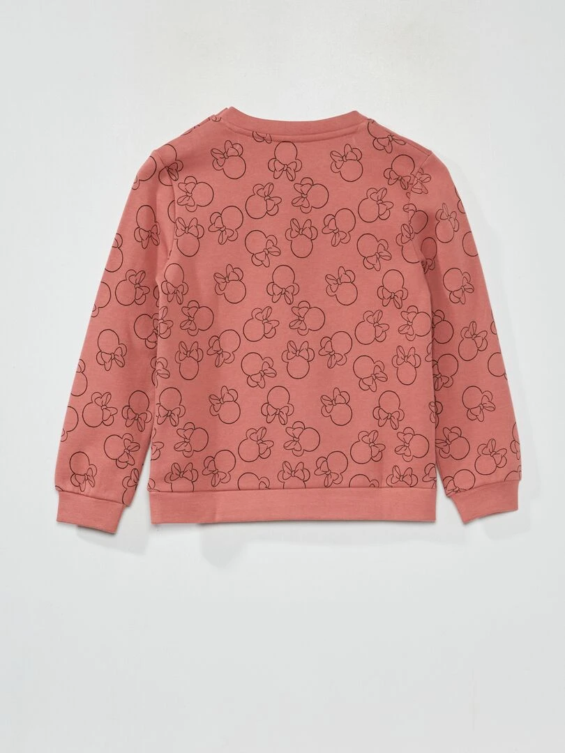 Sweat en molleton 'Minnie'   So Easy   Rose
