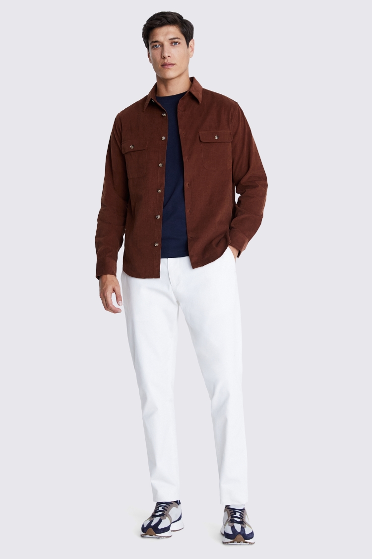 Slim Fit Sky Oxford Shirt   Buy Online at Moss