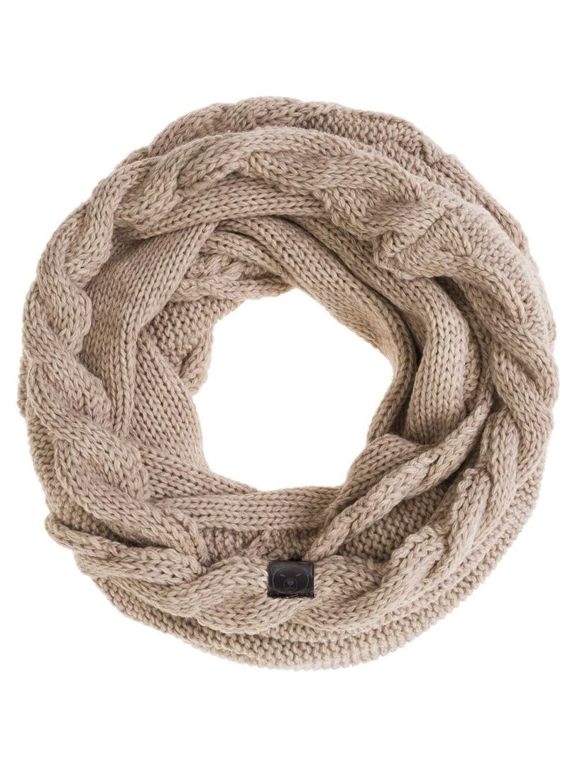 Snood Moyna Fabriqué en Europe Beige