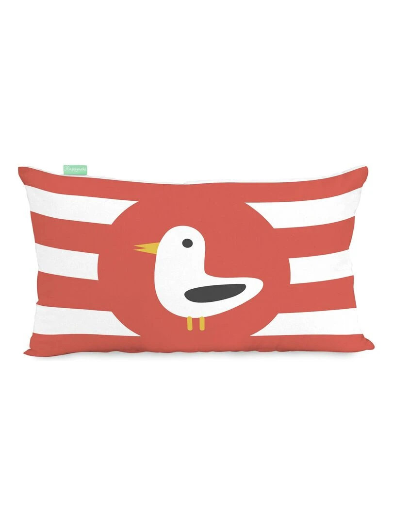 Housse de coussin Lighthouse "Happyfriday"   Blanc