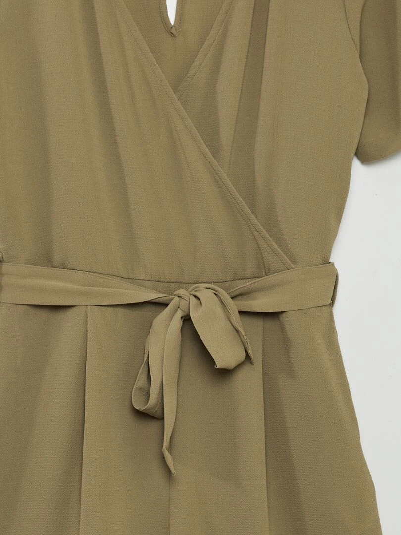 Combishort unie 'JDY'   Kaki