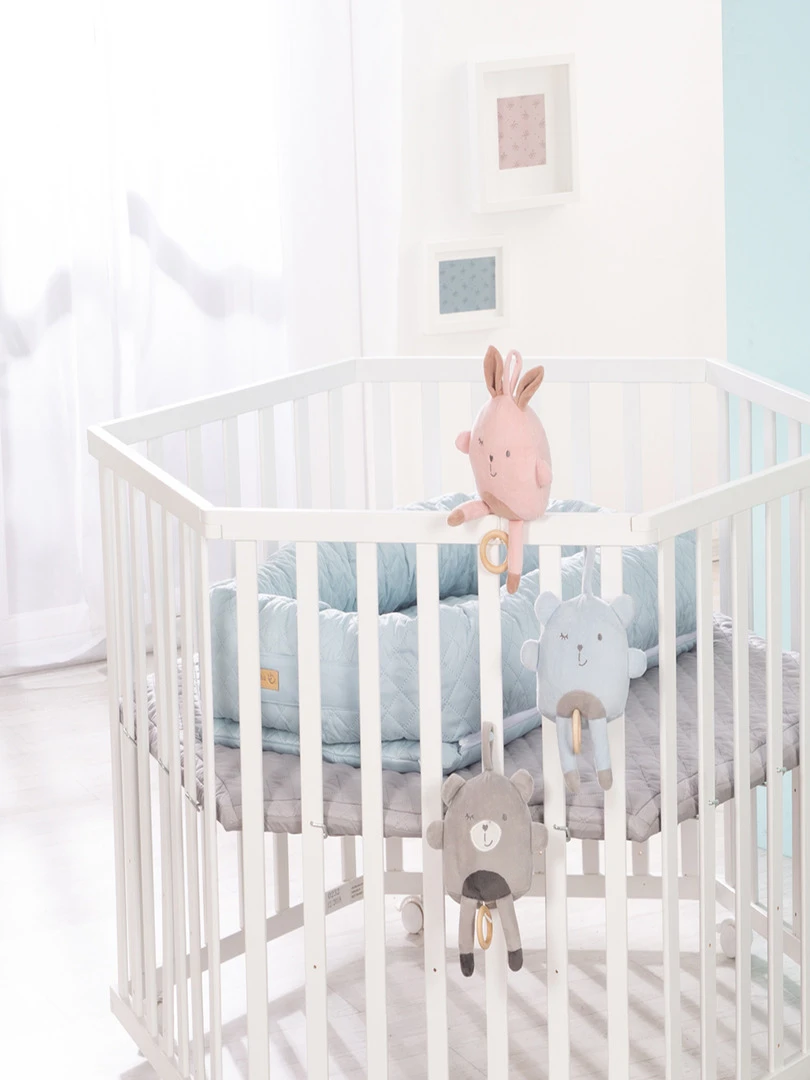 ROBA Nid d'Ange 3 en 1   roba Style   Lit de Voyage  Matelas á Langer  Serpent de Lit   Bleu Clair   Bleu ciel