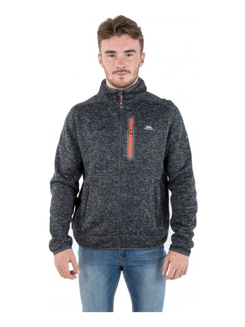 Trespass   Veste polaire BINGHAM   Noir ébène