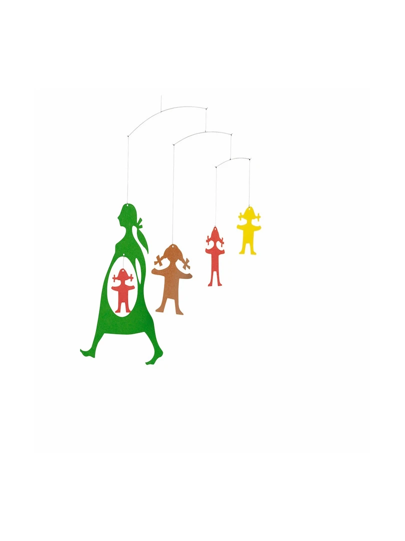 'flensted Mobiles' Expecting Mother Jaune