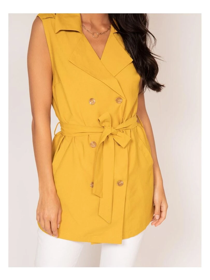 Veste sans manches ULIANA   Moutarde