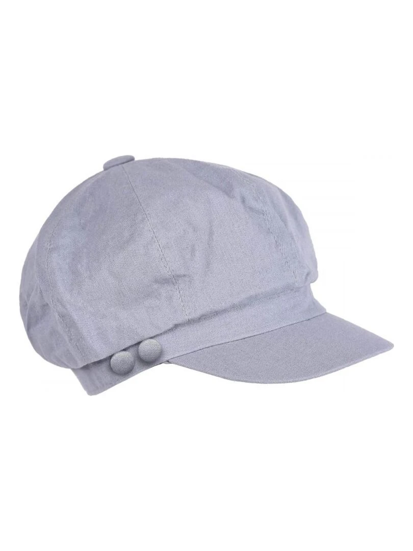 Casquette Lin Coton Aloha Gris