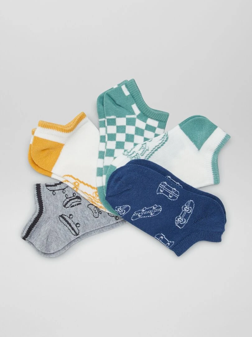Chaussettes invisibles Jaune