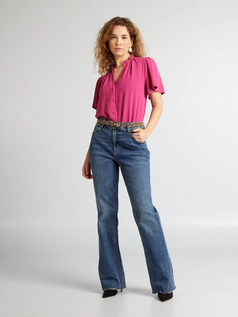 Blouse fluide Rose