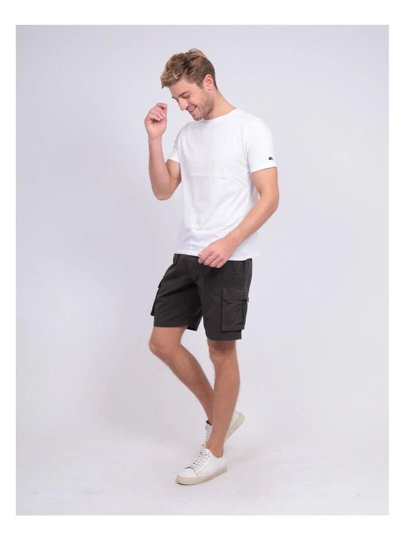 BERMUDA BURT NATURE   gris anthracite