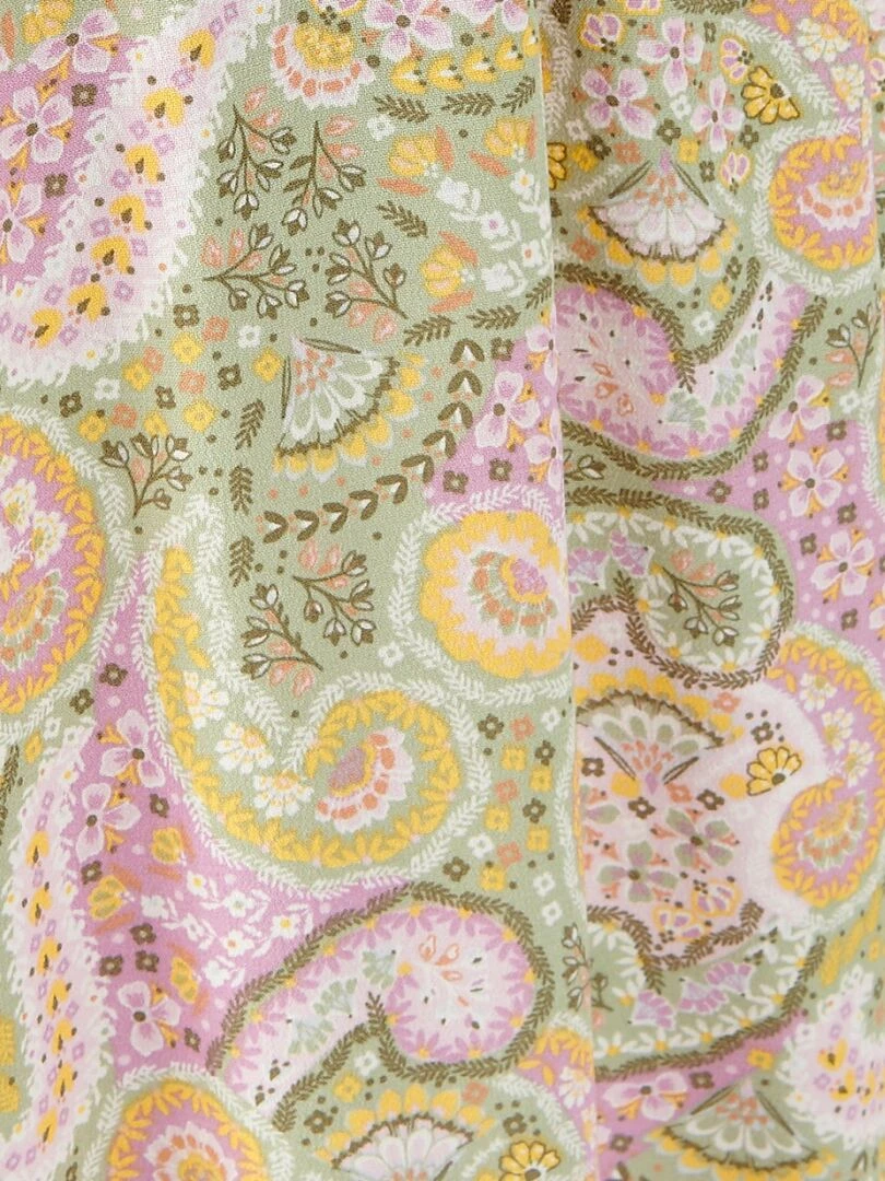 Jupe boutonnée fibres viscose Lenzing(TM) EcoVero(TM)   Damart   Vert