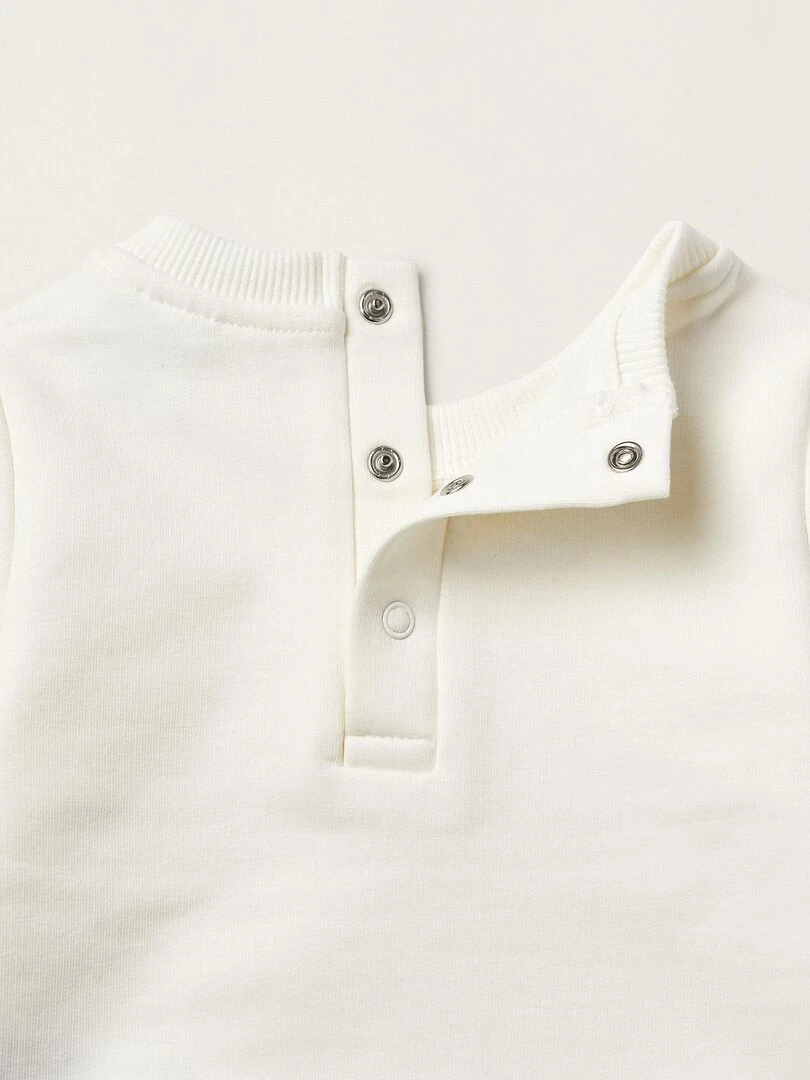 Pull + Pantalon en coton pour nouveau né 'Minnie'  ATLANTIC COMPANY   Rose clair