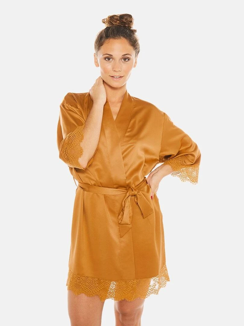 Kimono EFFRONTEE   Camille Cerf & Pomm'Poire   Jaune