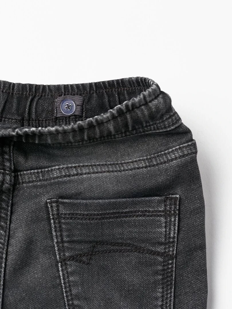 Pantalon de sport en jean pour garçon 'Slim'  NO DRAMA IN THE BAHAMAS   Gris foncé