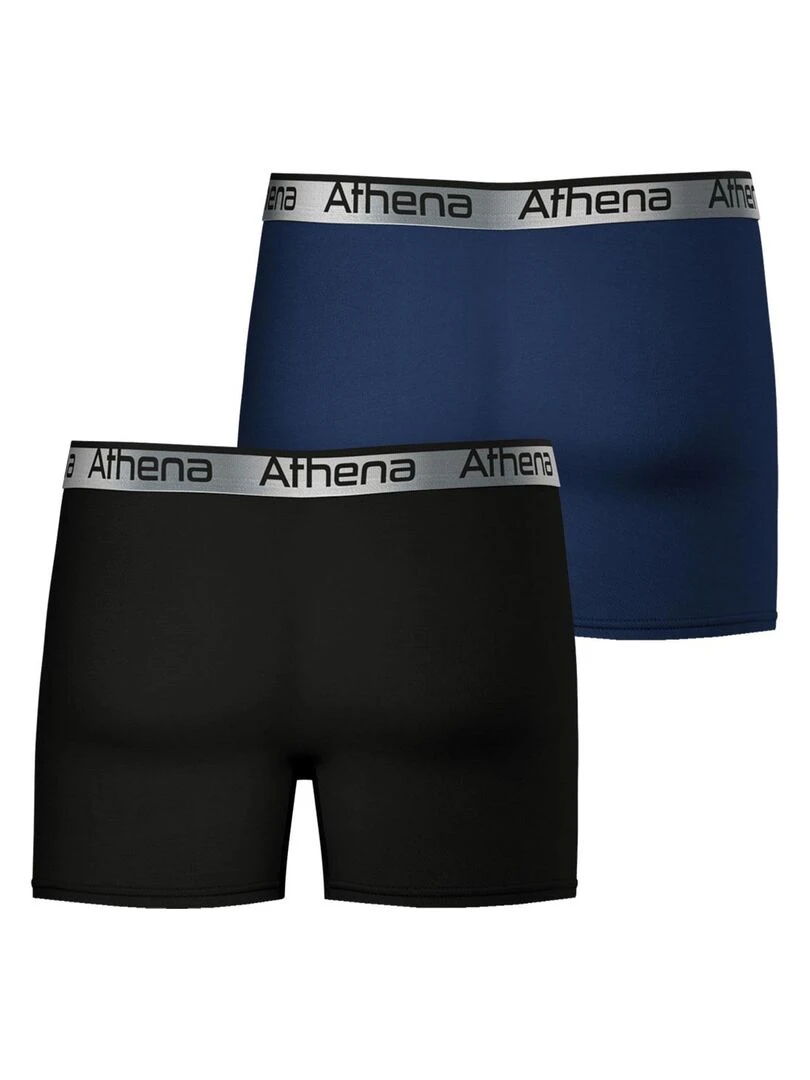 Lot de 2 boxers homme 720 Stretch Adjust   Noir Bleu