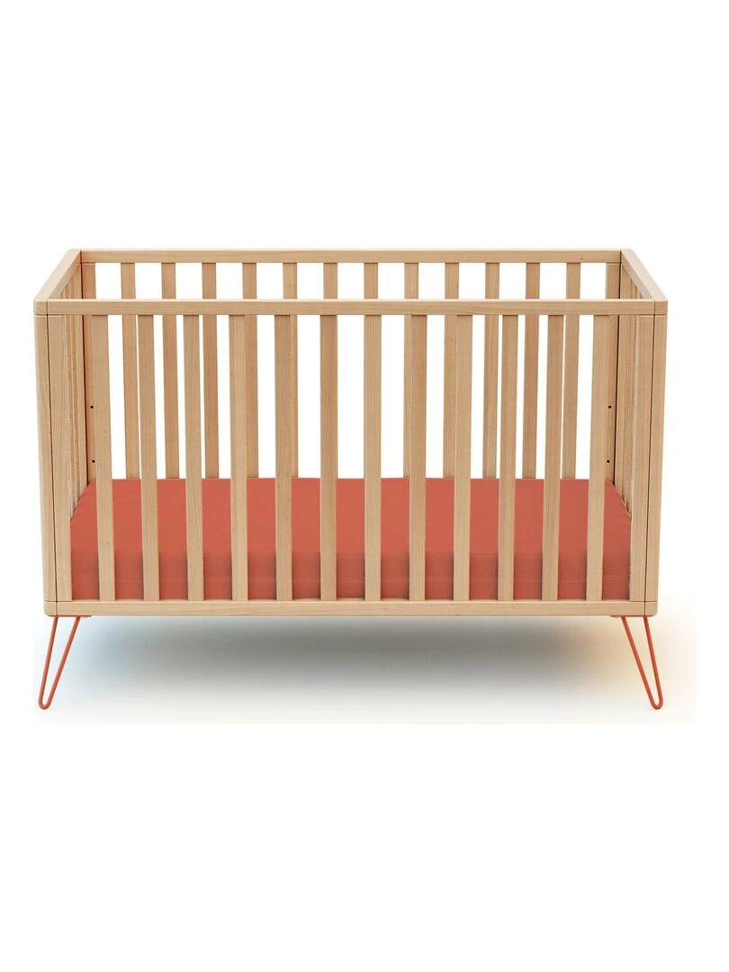 JURABABY   Lit bébé 60x120 ONLY   Rose