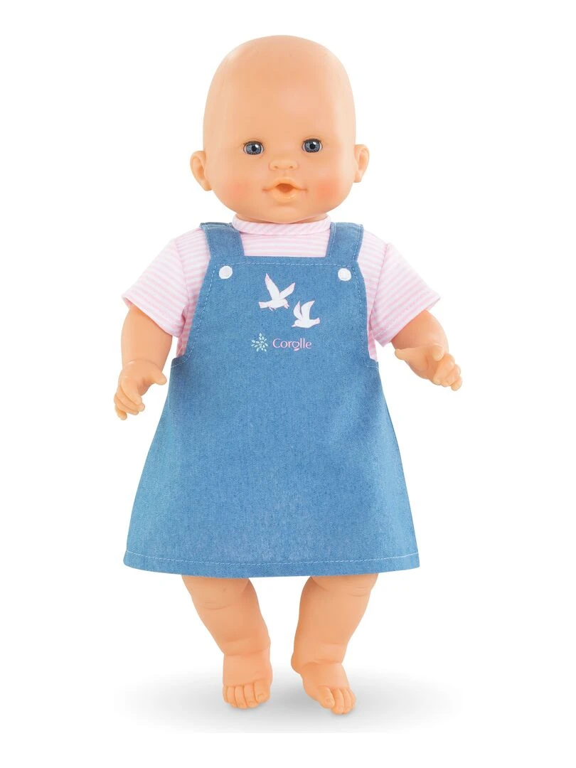 Robe Marinière Bords de Loire pour poupon 36 cm   N/A