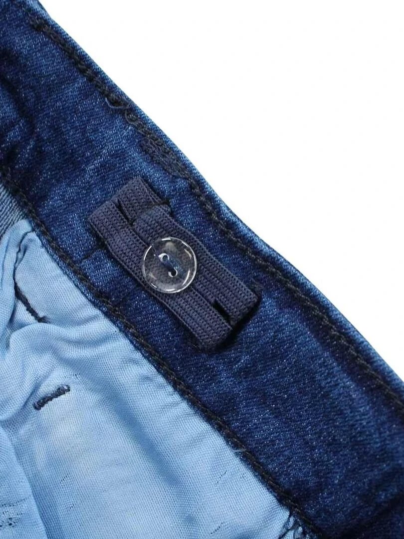 Nasa   Bermuda garçon imprimé logo en coton   Bleu