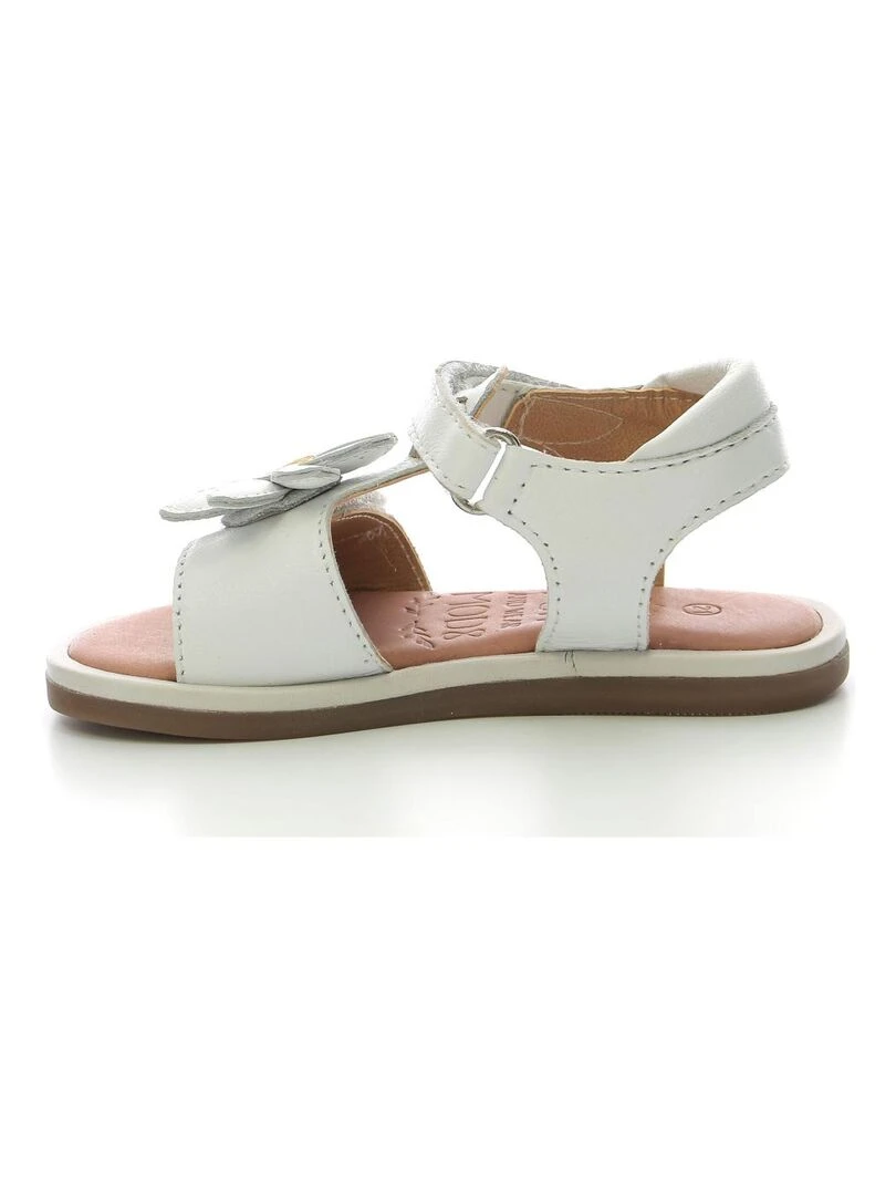 Sandales Cuir Paritt   Blanc