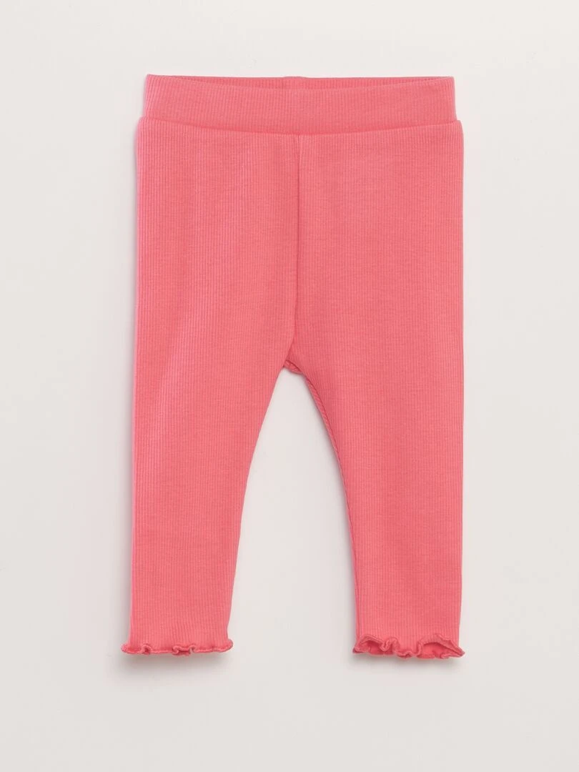 Ensemble legging + t shirt imprimé   2 pièces   Fuschia