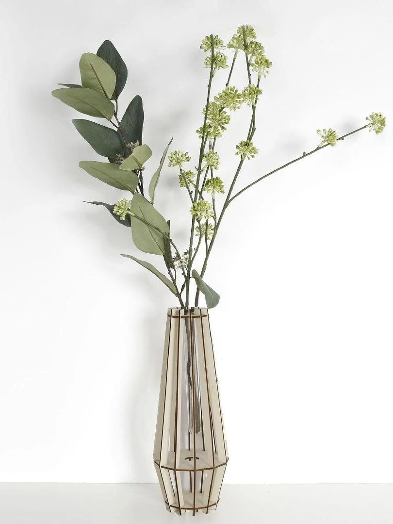 Vase hexagonal 'TODAY' Multicolore