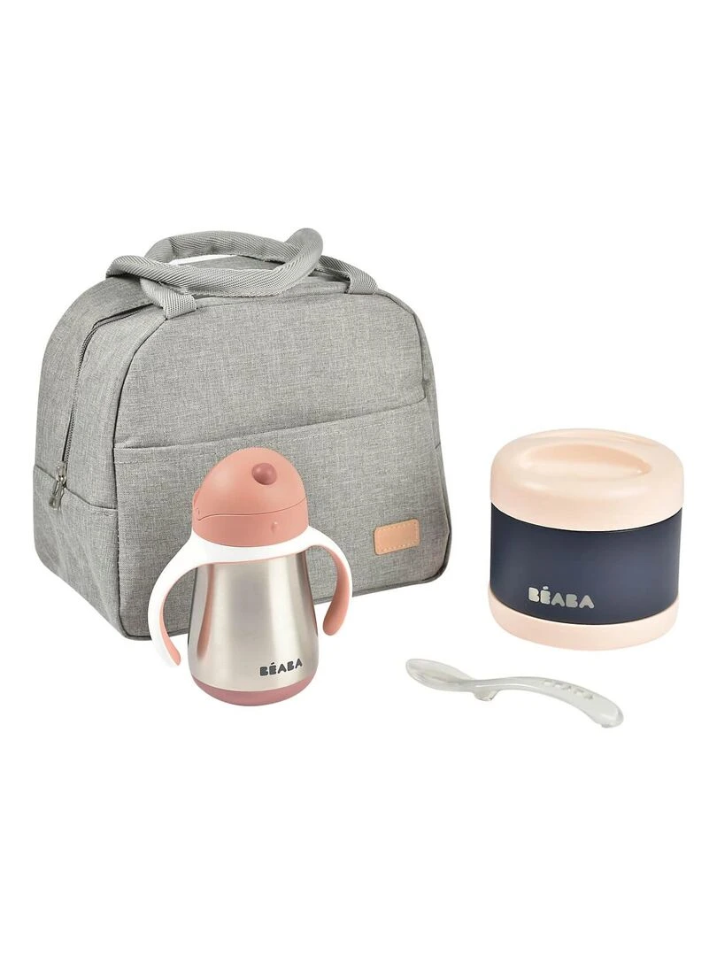 Set repas On the go Old Pink Rose