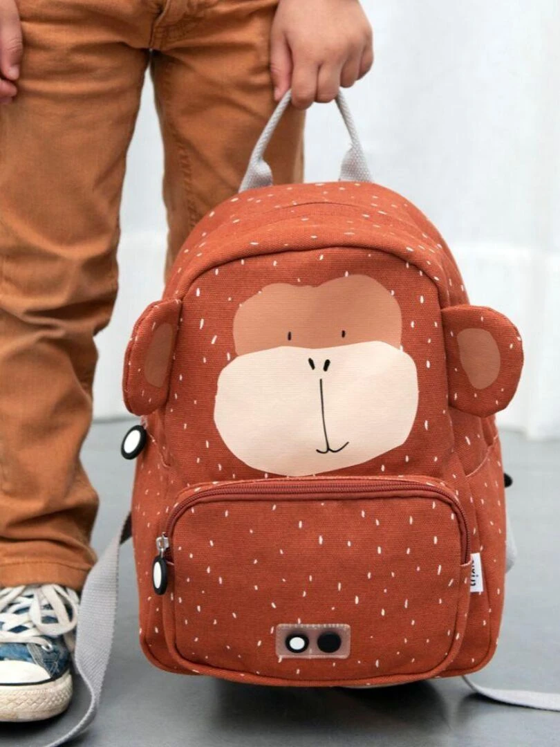 Sac à dos bébé Mr. Monkey Marron