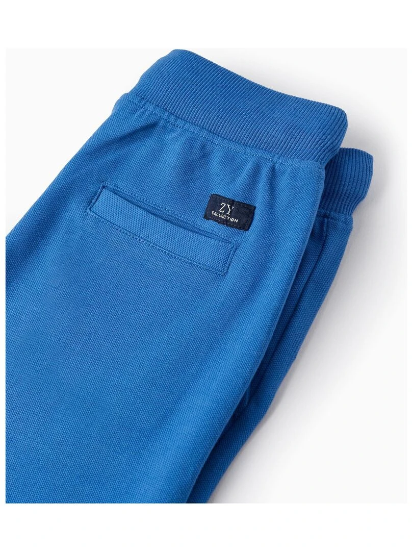 Short En Piqué De Coton Pour Garçon  PICASSO   Bleu