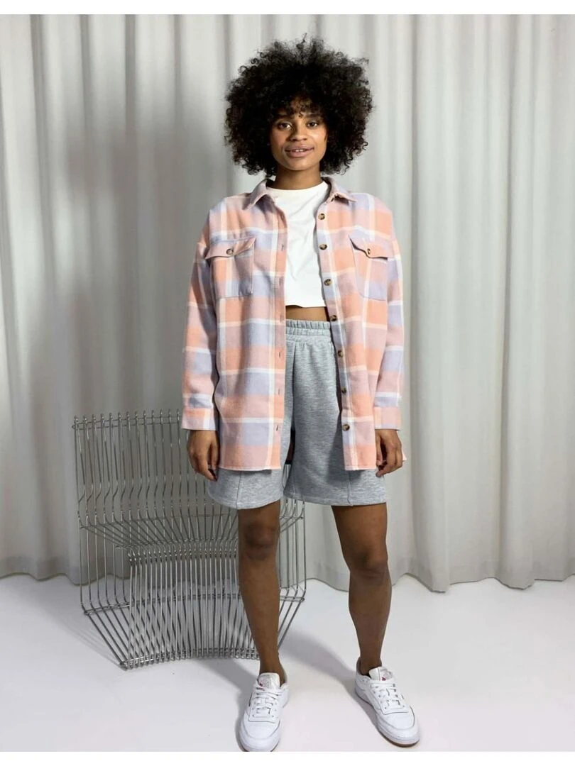 Veste à carreaux Noisy May Rose