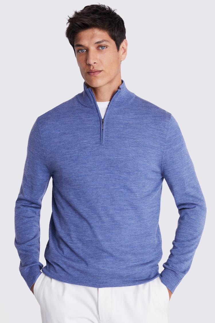 Light Grey Cashmere Crew Neck Jumper   Buy Online at Moss