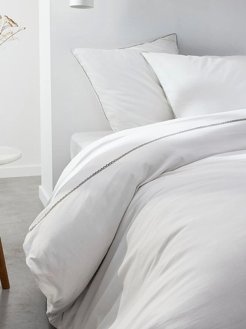 Drap housse grand bonnet pour lit  'PRESTIGE' 'TODAY'   Blanc