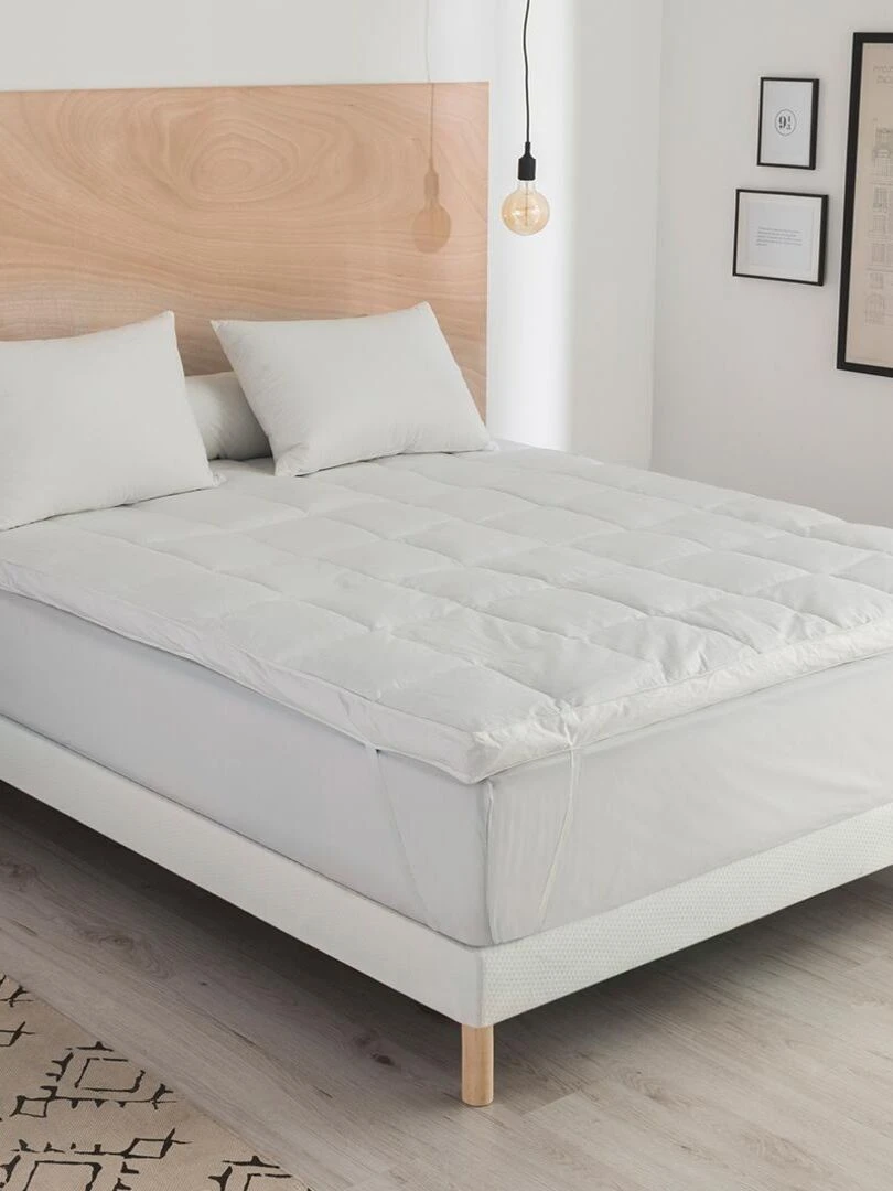 DODO Surmatelas Surconfort® Naturel Blanc