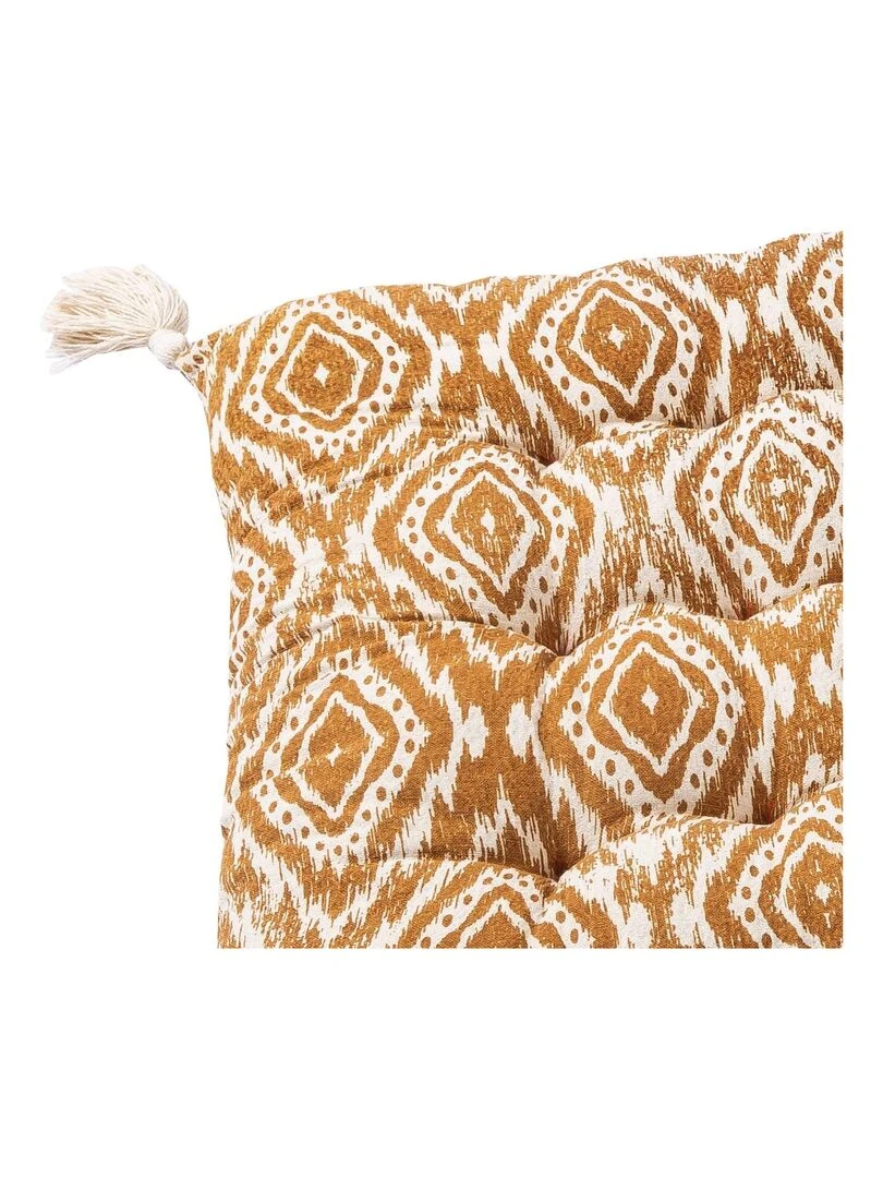 Long coussin esprit baroque Marron foncé