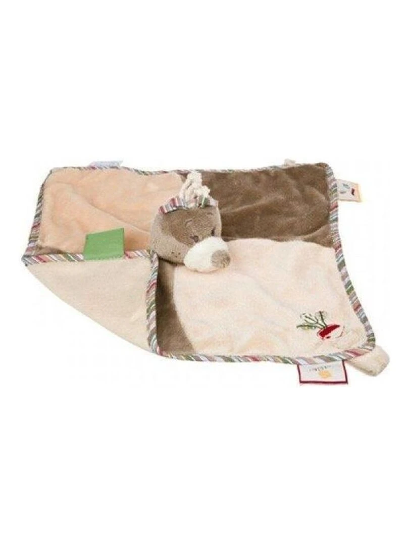 Doudou Noukies Taupe Marron Emma Plat Marron
