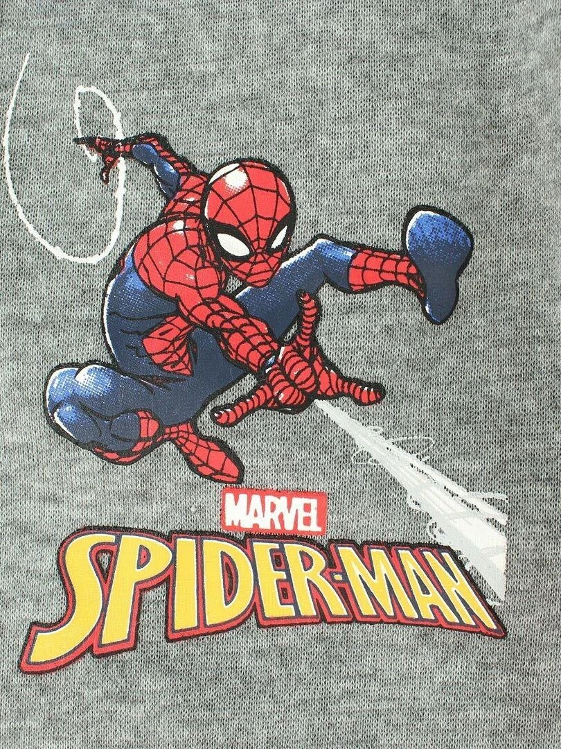 Disney   Pantalon De Jogging garçon imprimé Spiderman   Gris