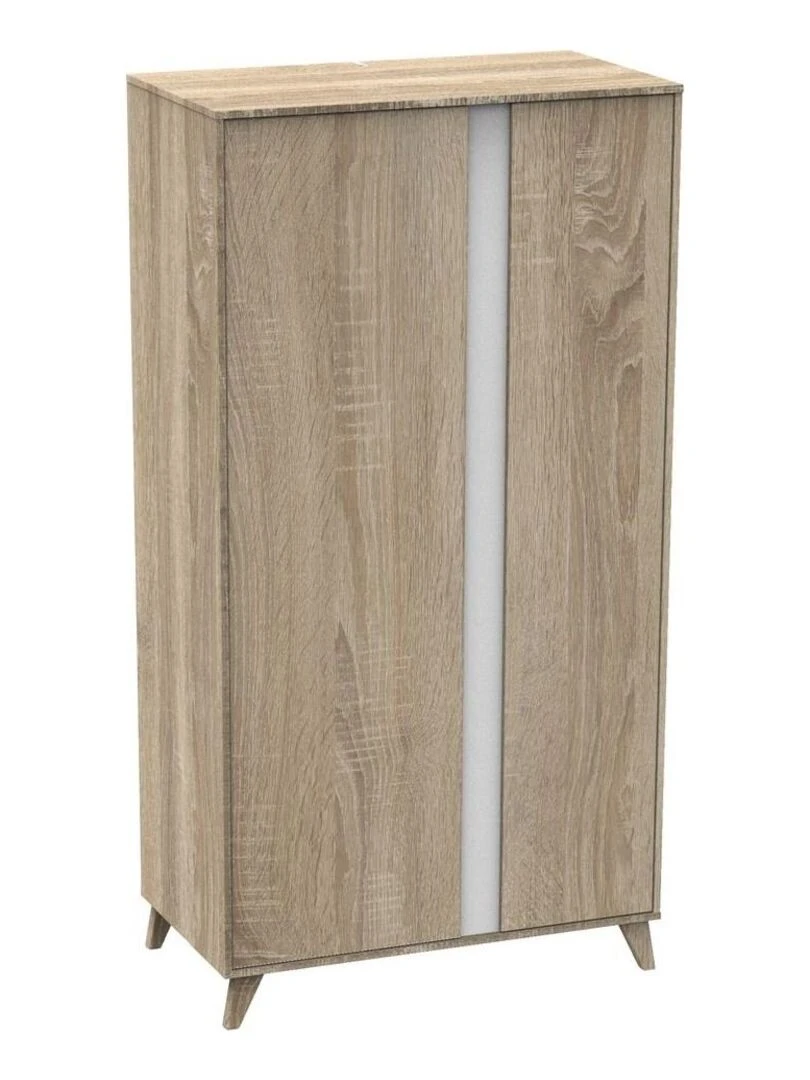 Armoire 2 portes SAUTHON Blanc